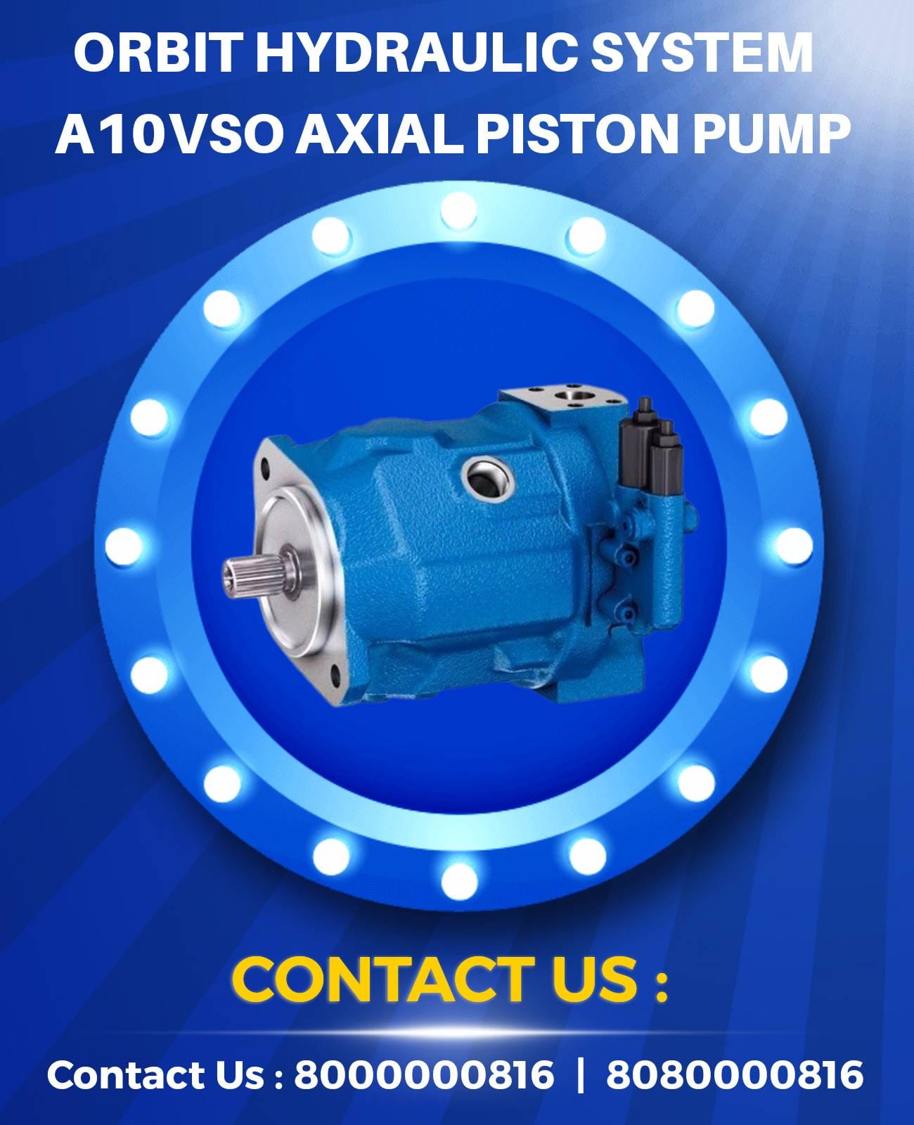 A10VSO28DFR/31R Hydraulic Variable Displacement Axial Piston Pump In India