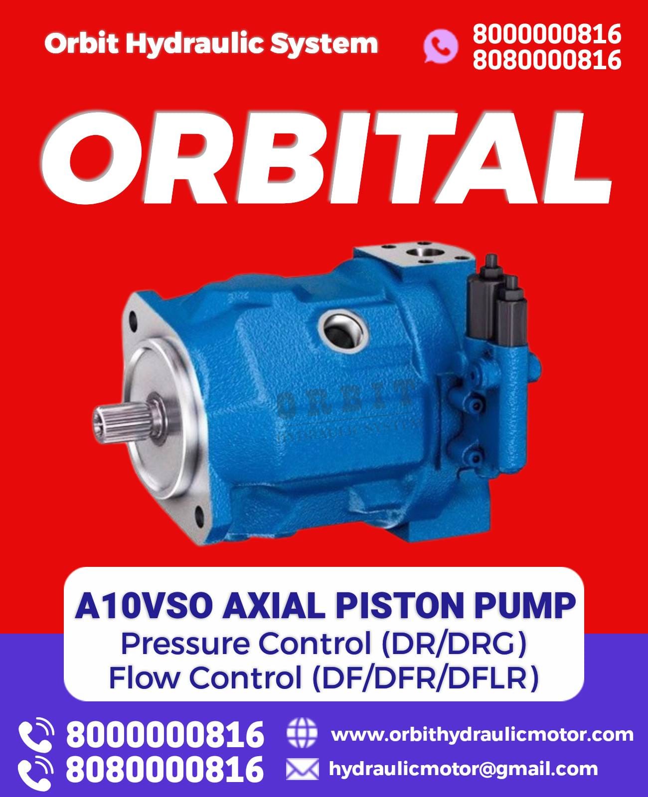 A10VSO28DFR1/31R-R Hydraulic Variable Displacement Axial Piston Pump